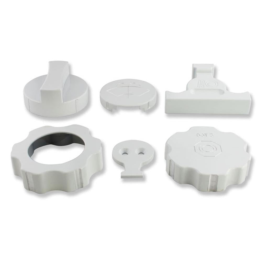 Corvette Under Hood Kit - Billet - Custom Painted Arctic White : C7 Stingray, Z51, Z06