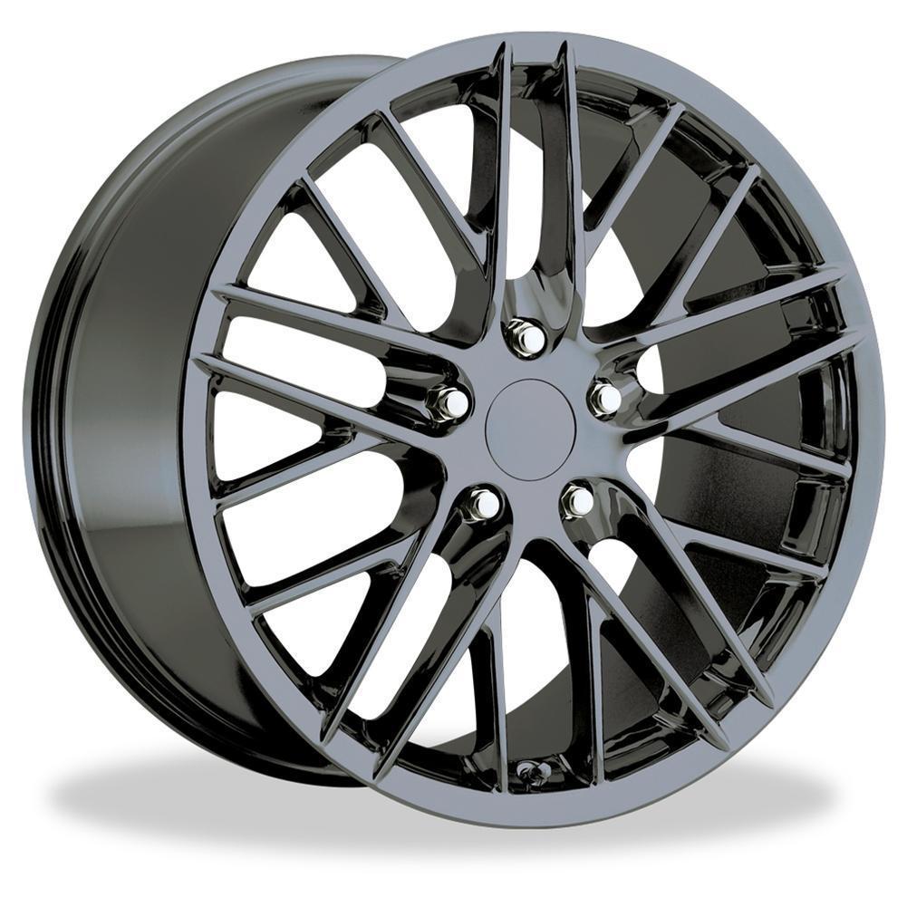 Corvette Wheel - 2009 ZR1 Style Reproduction : PVD Black Chrome