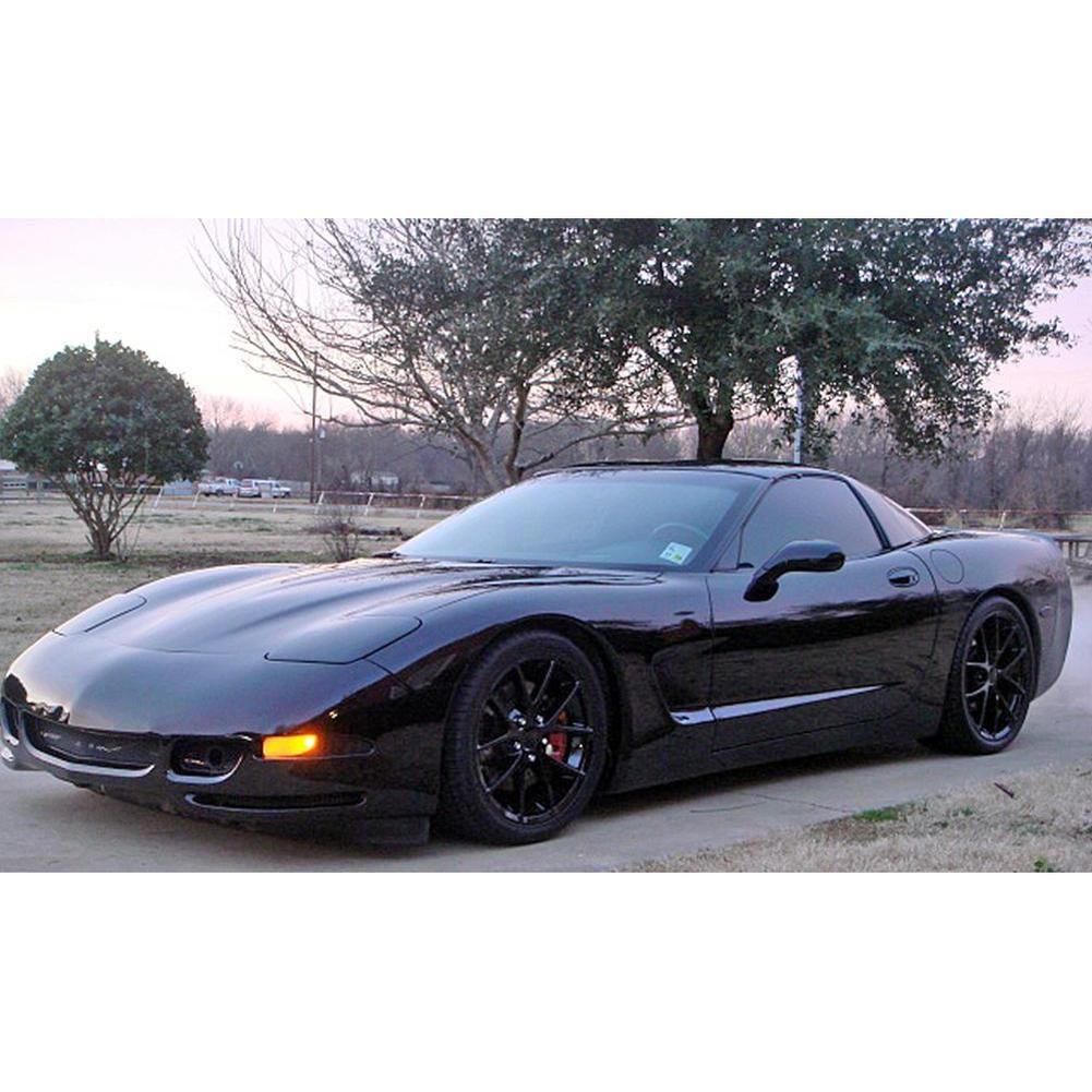 Corvette Wheels - 2009 C6Z06 Spyder Style Reproductions (Set) : Gloss Black