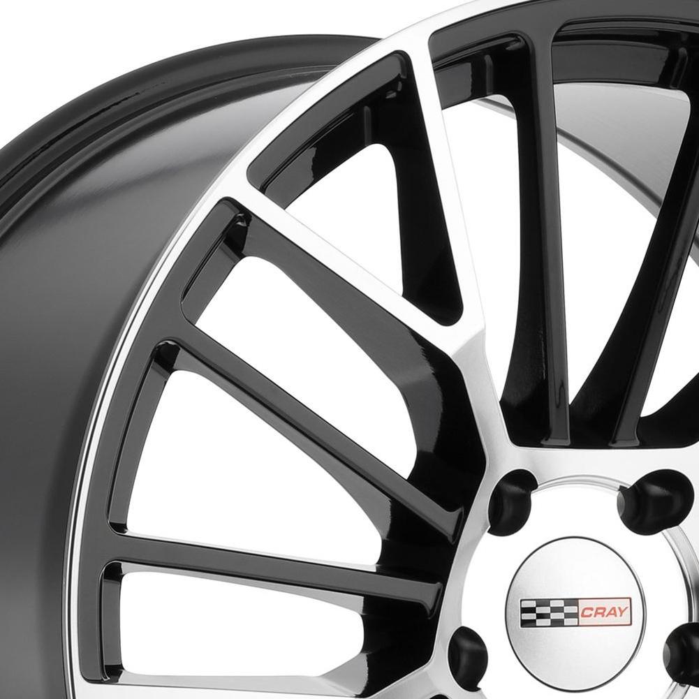 Corvette Wheels - Cray Astoria (Set) : Gloss Black with Mirror Face