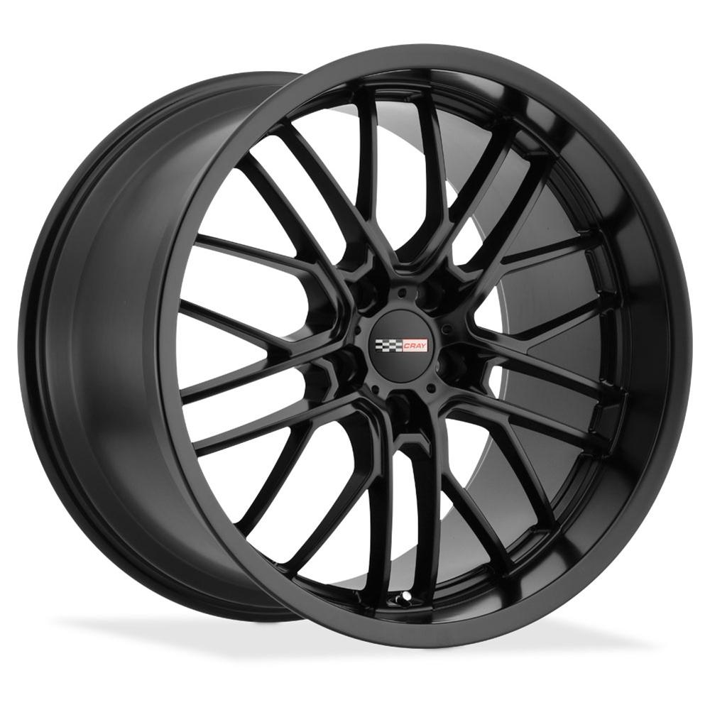 Corvette Wheels - Cray Eagle (Set) : Matte Black