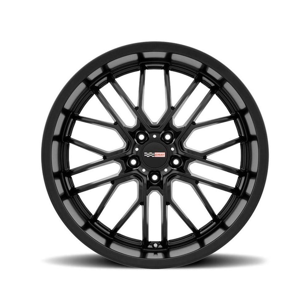 Corvette Wheels - Cray Eagle (Set) : Matte Black