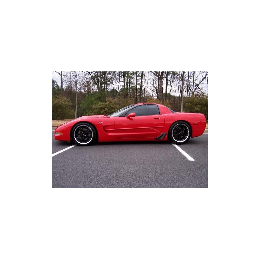 Corvette Wheels - Cray Scorpion : Black with Machined Lip