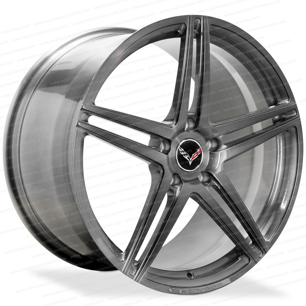 Corvette Wheels LF-CM5 Forged Monoblock - Lexani - Brushed DDT : C7 Base Only