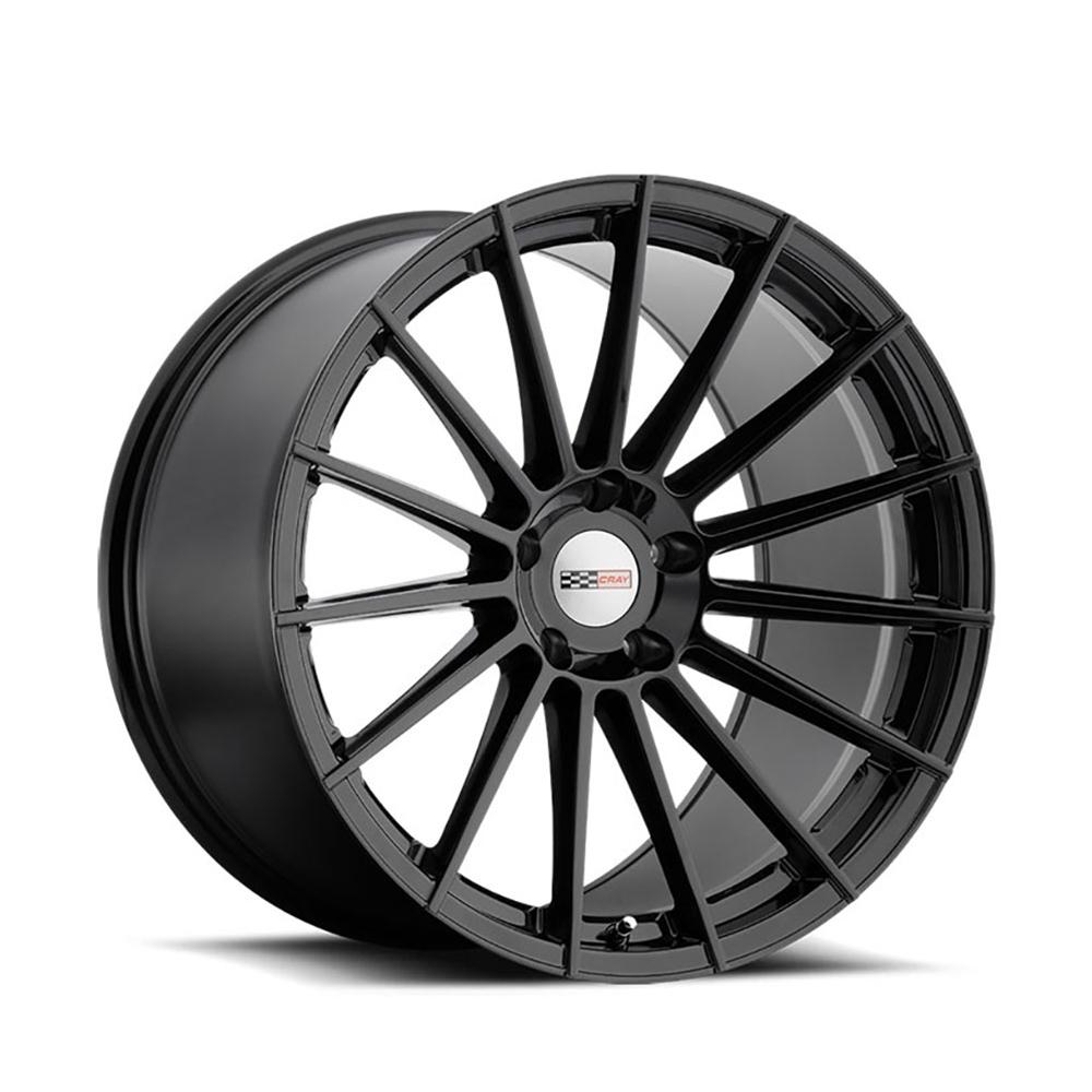 Corvette Wheels - Cray Mako (Set) : Gloss Black