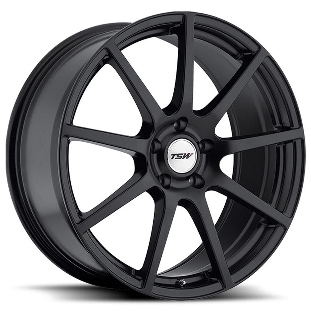 Corvette Wheels - TSW Interlagos : Matte Black