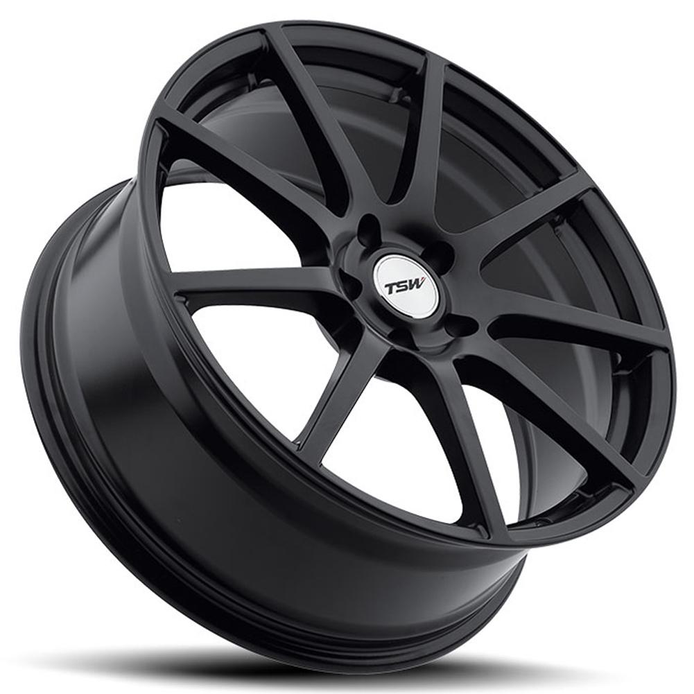 Corvette Wheels - TSW Interlagos (Set) : Matte Black