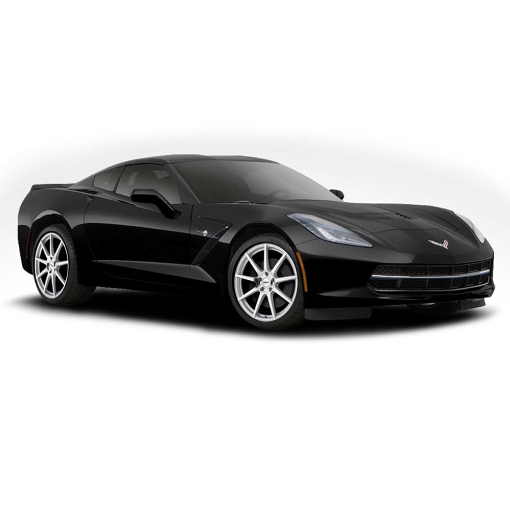 Corvette Wheels - TSW Interlagos (Set) : Silver with Mirror Cut