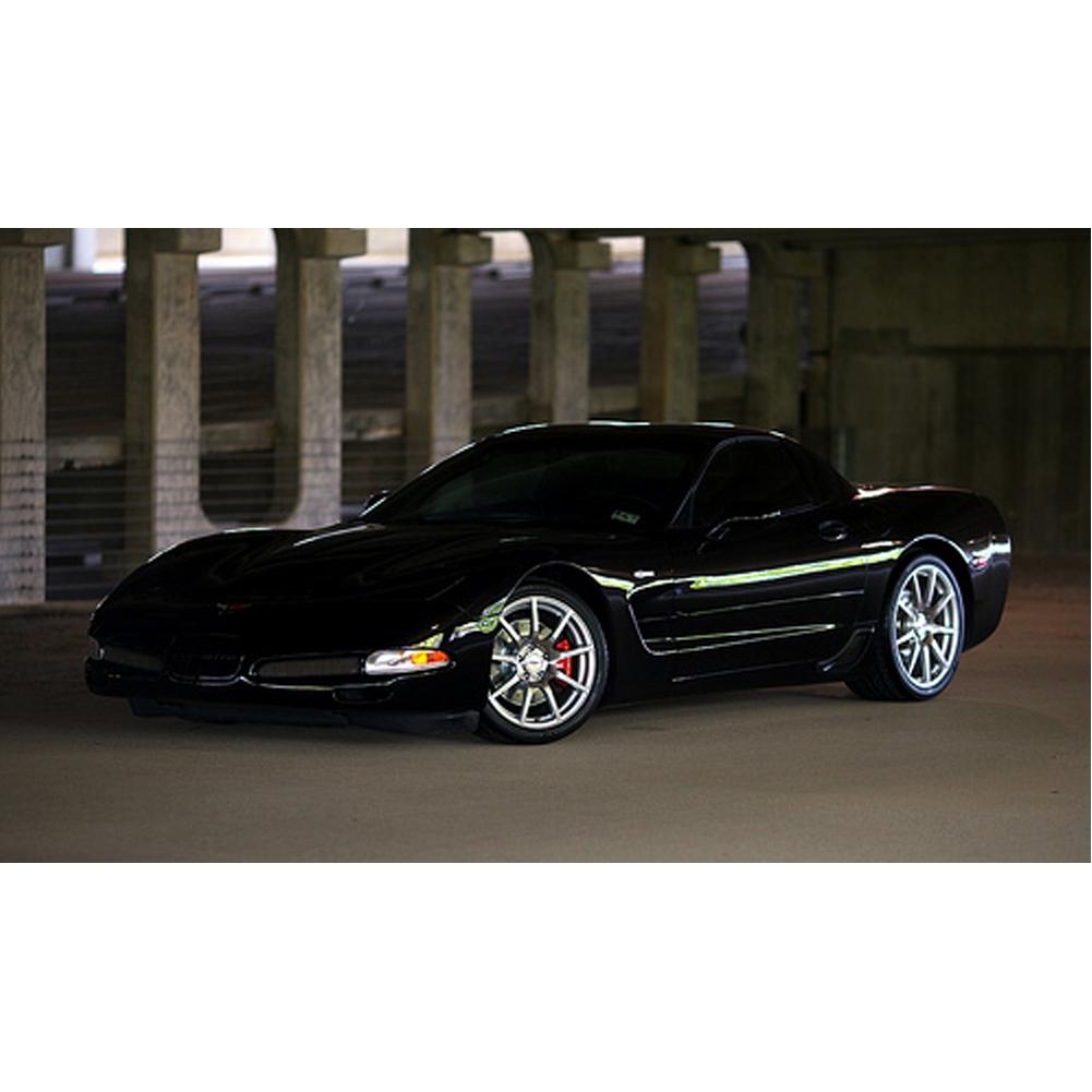 Corvette Wheels - TSW Interlagos (Set) : Silver with Mirror Cut