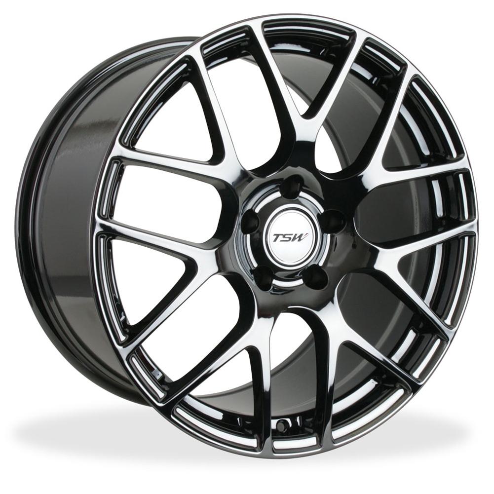 Corvette Wheels - TSW Nurburgring : Black Chrome