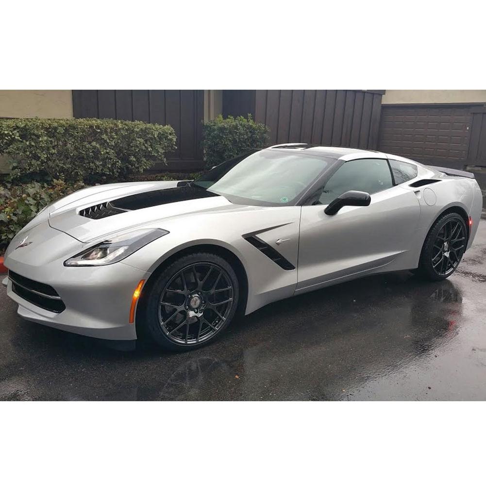 Corvette Wheels - TSW Nurburgring (Set) : Black Chrome