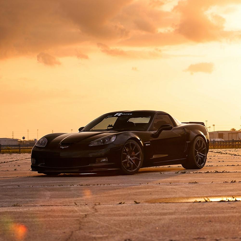Corvette Wheels - XO Luxury - Verona (Set) : Matte Black, C5, C6, C7