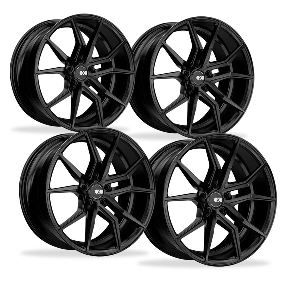 Corvette Wheels - XO Luxury - Verona (Set) : Matte Black, C5, C6, C7