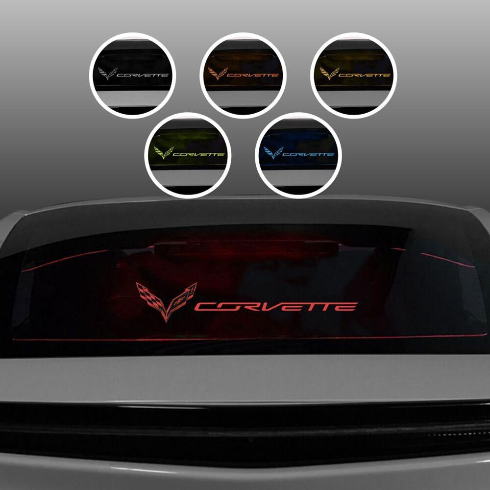 Corvette WindRestrictor® Illuminated Windscreen - Coupe : C7 Stingray, Z51, Z06, Grand Sport