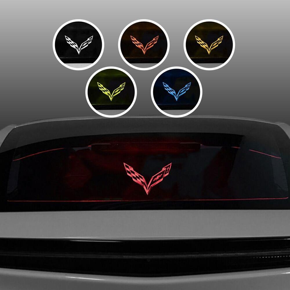 Corvette WindRestrictor® Illuminated Windscreen - Coupe : C7 Stingray, Z51, Z06, Grand Sport