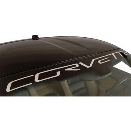 Corvette Windshield Decal Letter Kit : 1997-2004 C5