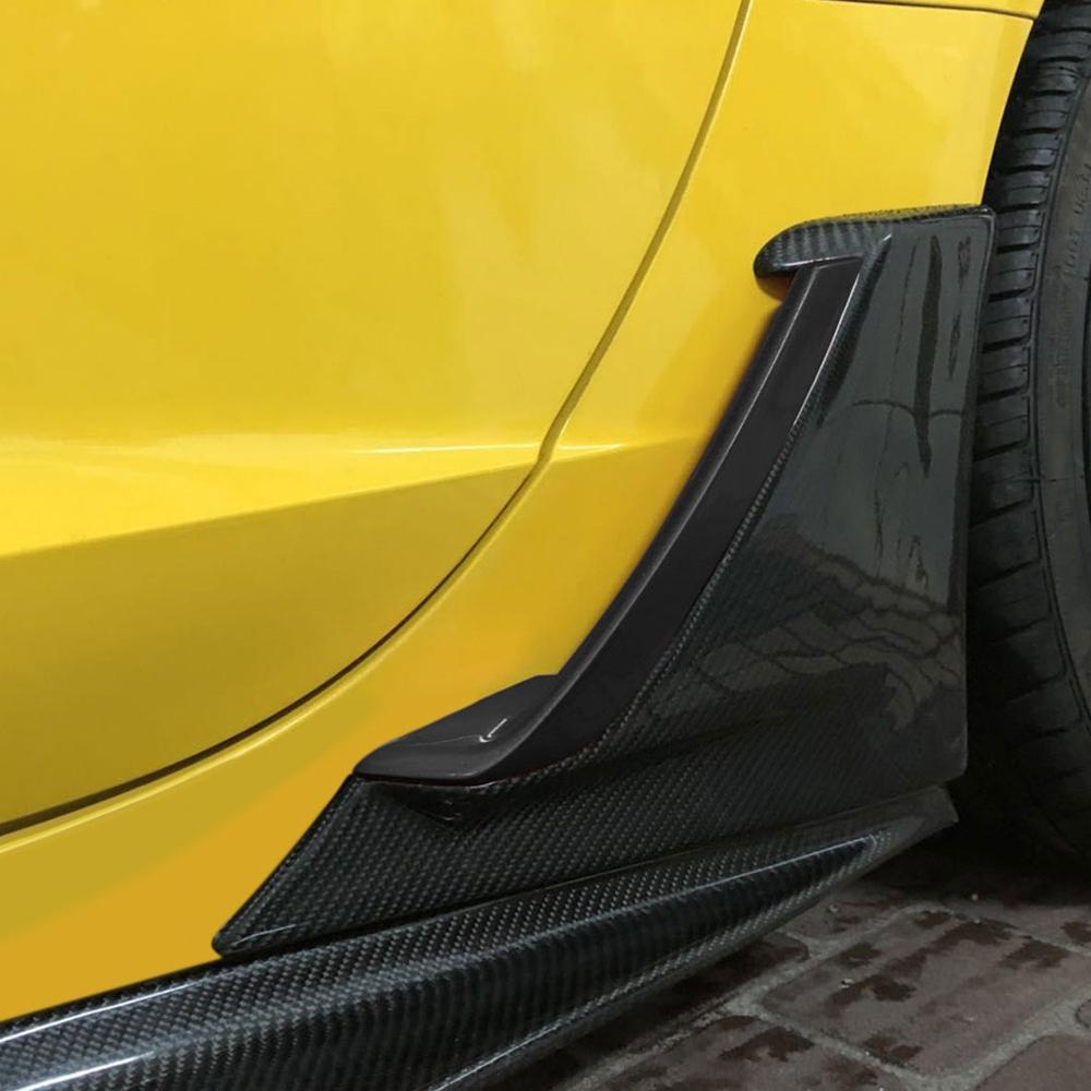 Corvette Z06 Style Brake Scoop - Carbon Fiber : C7 Stingray, Z51