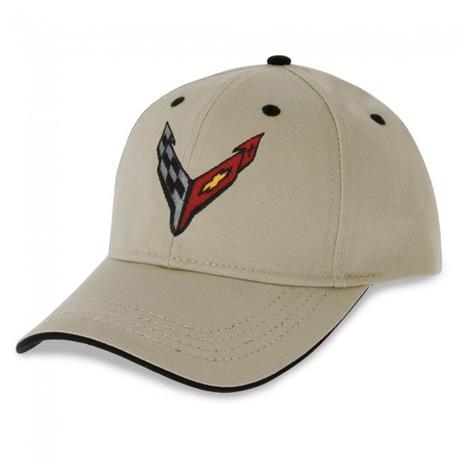 Next Generation Corvette Heritage Cap - Khaki