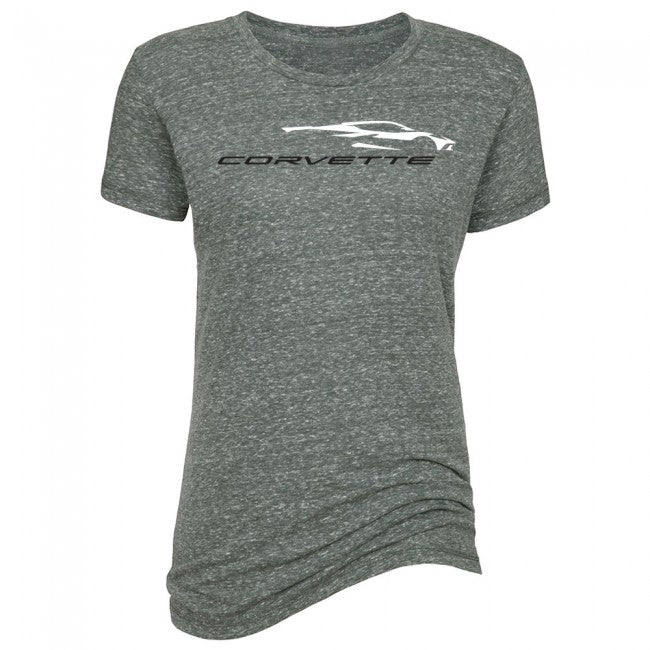 C8 Corvette Gesture T-Shirt - Women's : Graphite