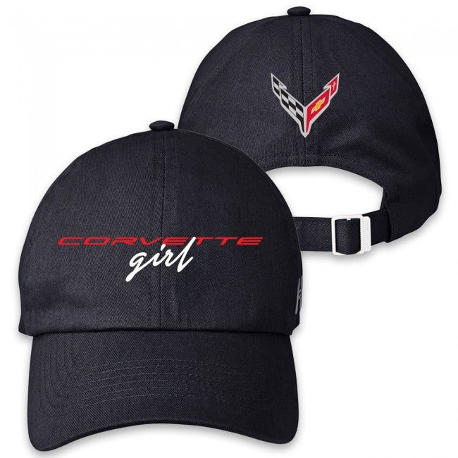 C8 Under Armour Corvette Girl Cap : Black