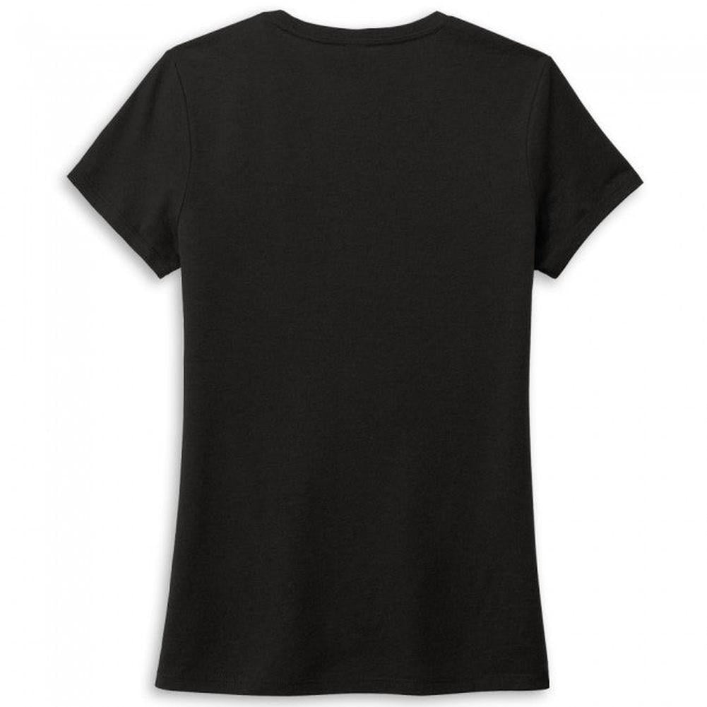 C7 Corvette Ladies American Classic Tee : Black