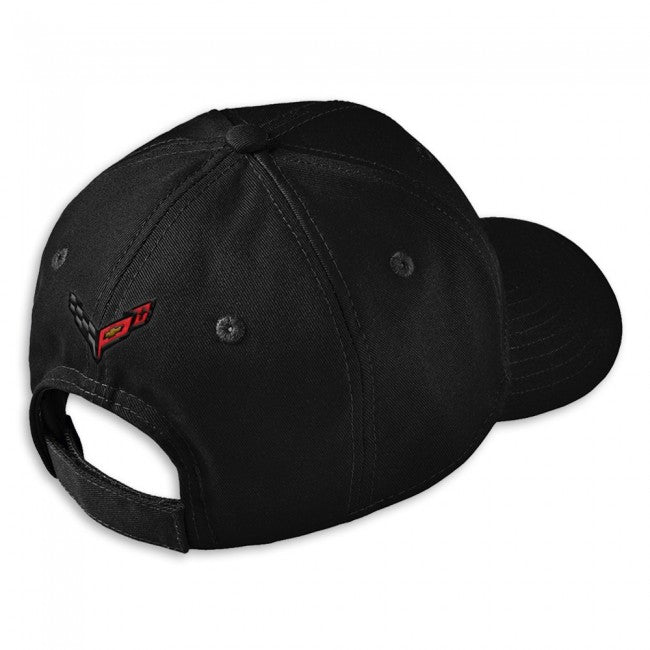 C8 Corvette 70th Anniversary Logo Cap : Black