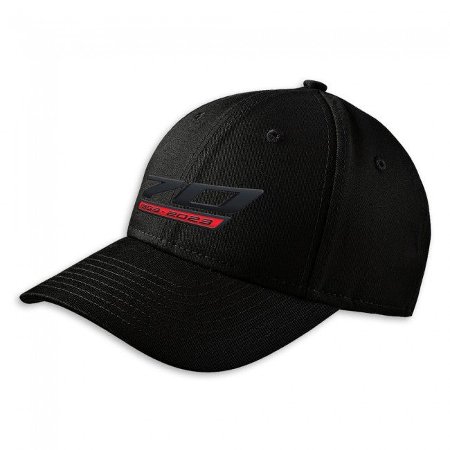 C8 Corvette 70th Anniversary Logo Cap : Black