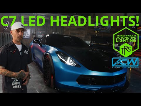 Corvette Headlight - Morimoto C7 Xb- Led Headlights : 2014 - 2019 C7,  Z06, Grand Sport & ZR1