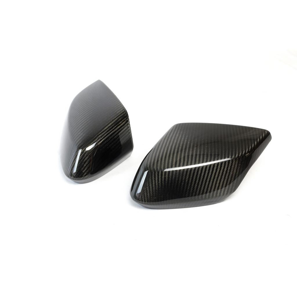 C8 Corvette Replacement Side Mirrors - Carbon Fiber : C8 2020 - 2023