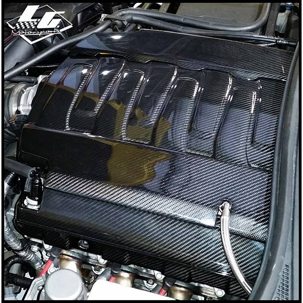 Stingray Carbon Fiber Ignition Covers : C7 Stingray LT1 2014-2019