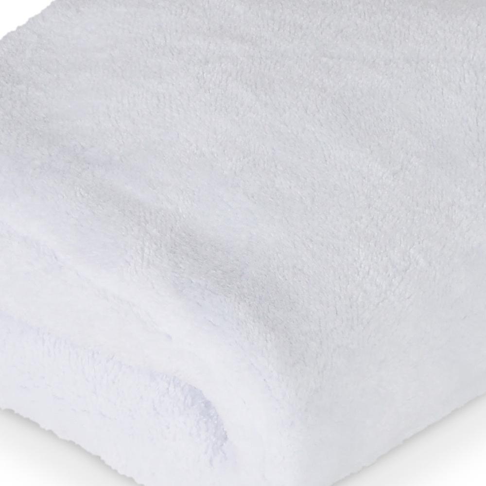 Liquid X Big White Premium - Ultra Thick Plush Micro Fiber Drying Towel - 16" x 16"