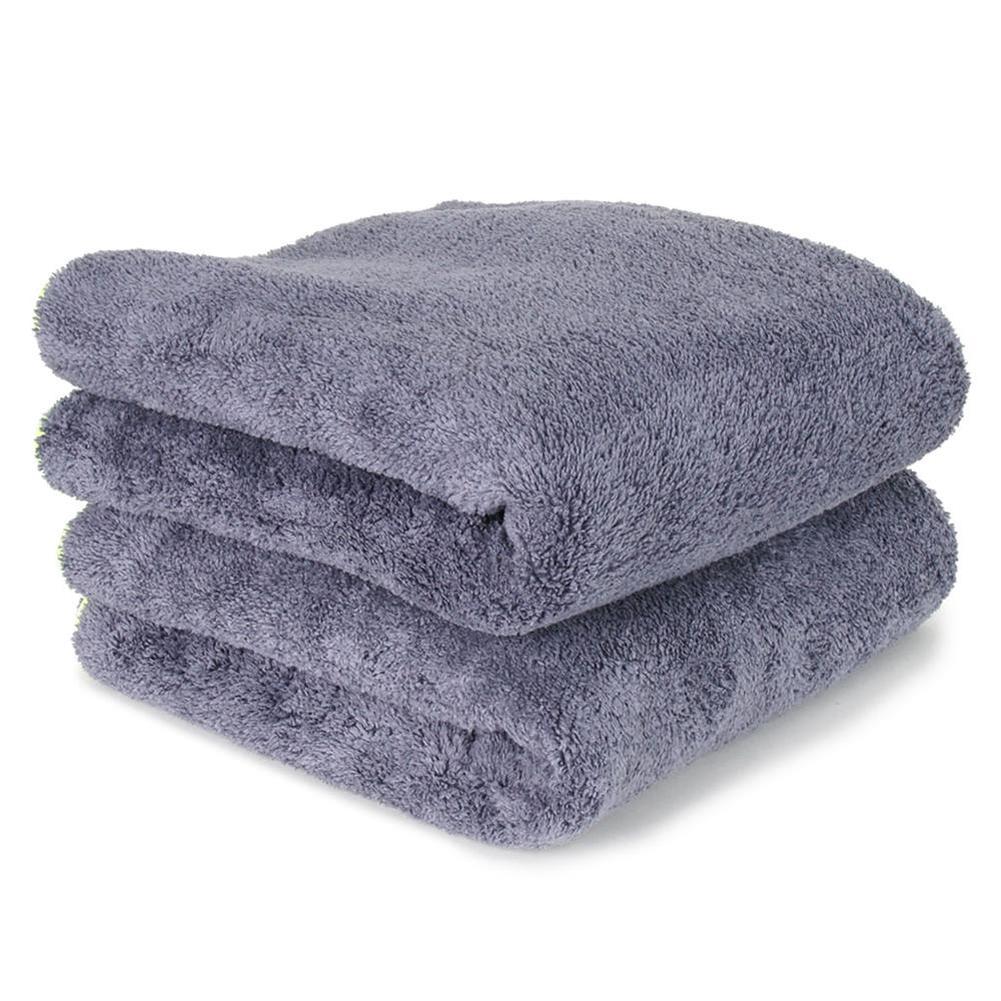 Liquid X Supersized Professional Grade Premium Microfiber Drying Towels with Red Edge - 20" x 40"