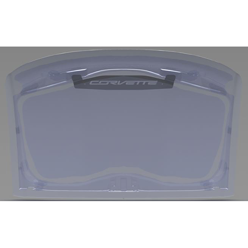 Corvette Coupe Wall Mount Roof Rack W/ Corvette Script - Blue : C6, C7 & C8