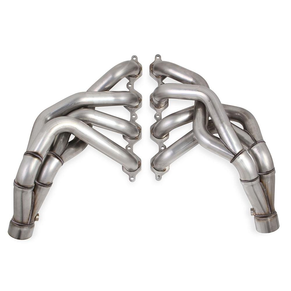 Corvette Hooker Blackheart Tri-Y Long Tube Headers - Stainless Steel : C7 Z06