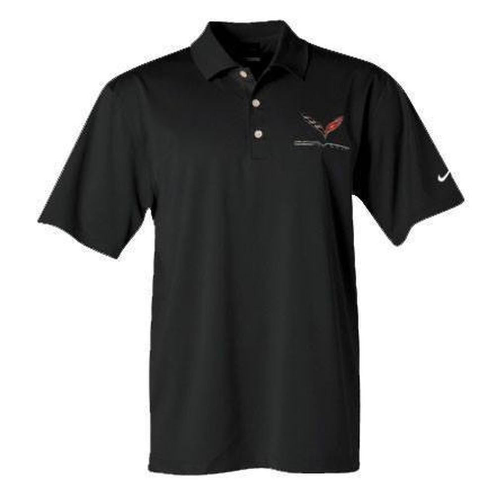 West Coast Corvette C7 Corvette Polo - Men's Nike Dri Fit Performance Polo