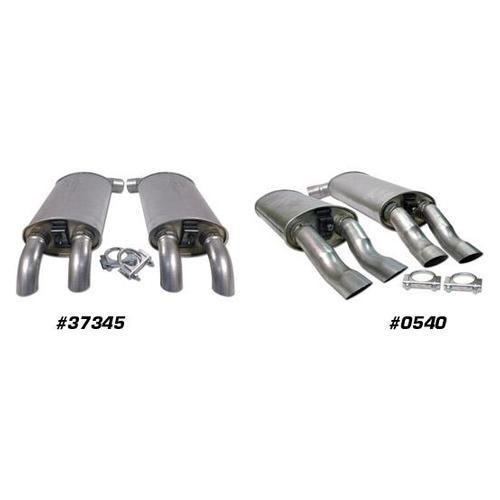 Corvette Mufflers. Aluminized With Lt-1 Tips: 1992-1996