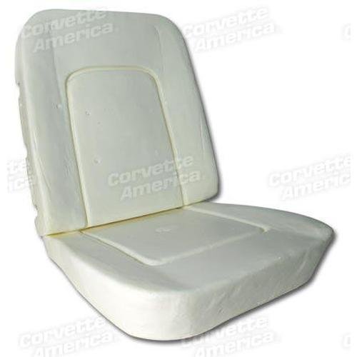 Corvette Seat Foam. 4 Piece Set: 1966