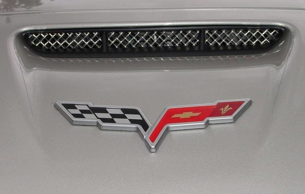 Corvette RaceMesh Air Intake Nose Scoop Grille : 2009-2013 ZR1