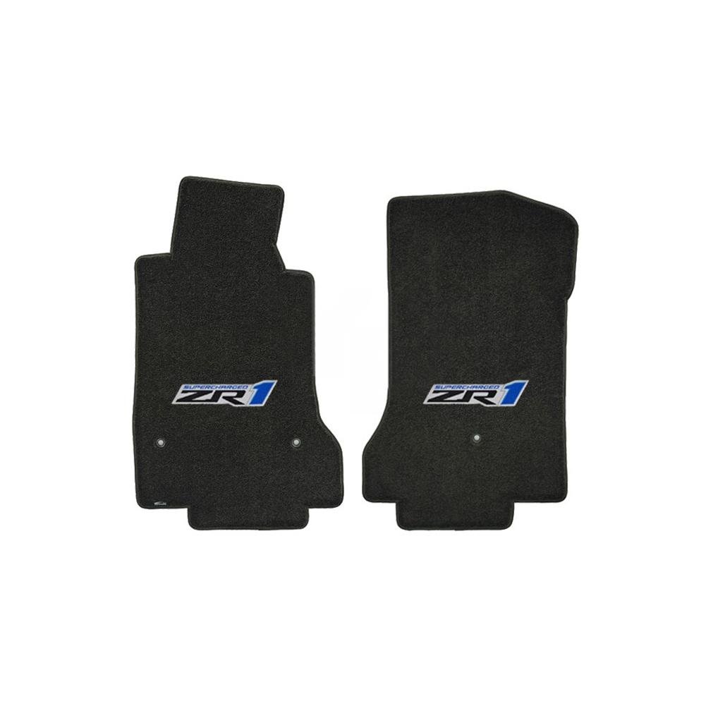 Corvette Floor Mats - ZR1 Emblem Lloyds Mats Velourtex : 2009-2013 ZR1