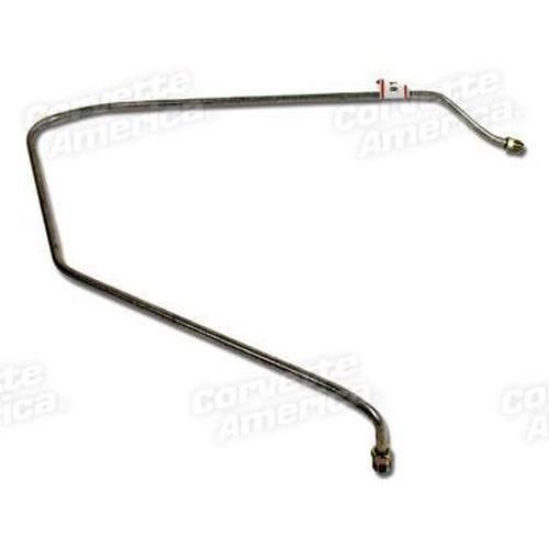 Corvette Brake Line. Master Cylinder To Left Front Block W/PB 1/4 Inch: 1965-1966