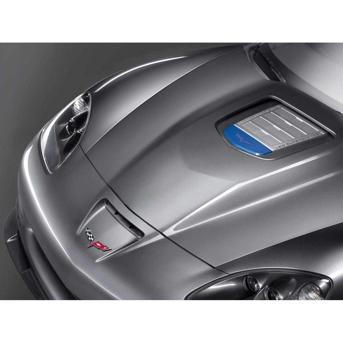 Corvette ZR1 Hood Replica Polycarbonate Window Insert only : 2005-2013 C6, Z06, ZR1 & Grand Sport