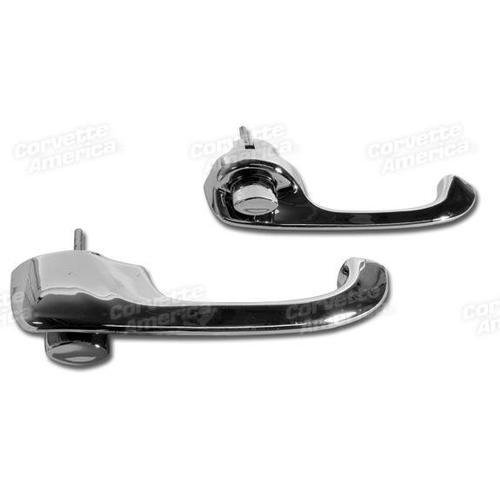 Corvette Door Handle Assemblies. Outside - Import: 1965-1967