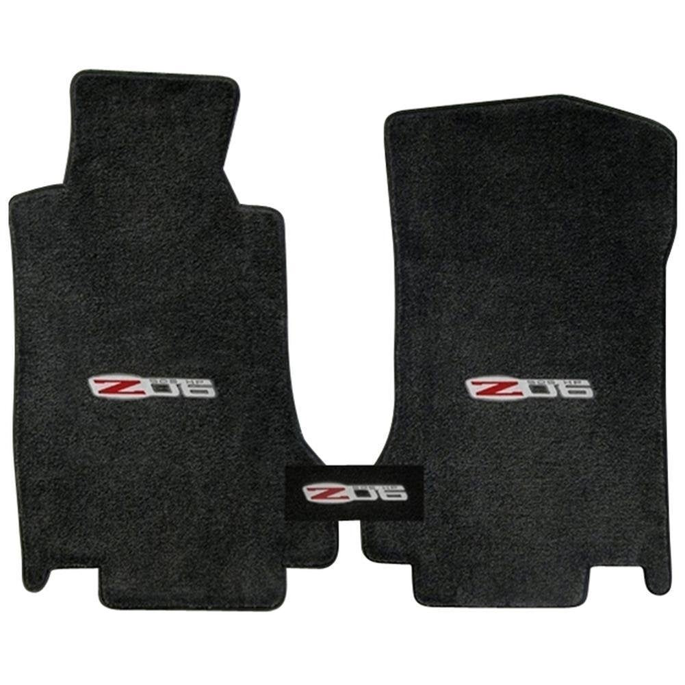 Corvette Floor Mats - Velourtex Z06 505HP : 2005-2007.5 C6 Z06