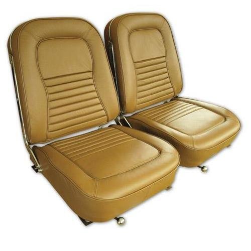 Corvette Leather Seat Covers. Saddle: 1967
