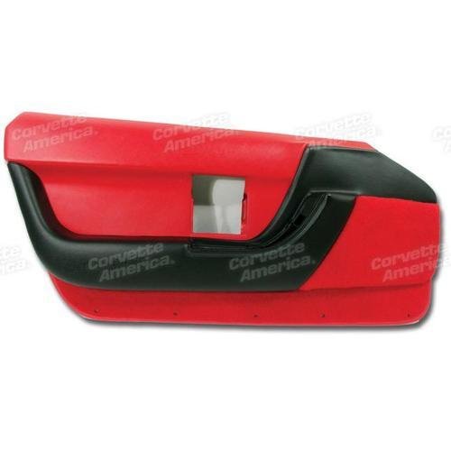 Corvette Door Panel. Red LH: 1993