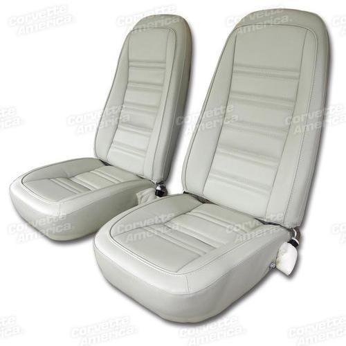 Corvette Leather Like Seat Covers. Oyster: 1978