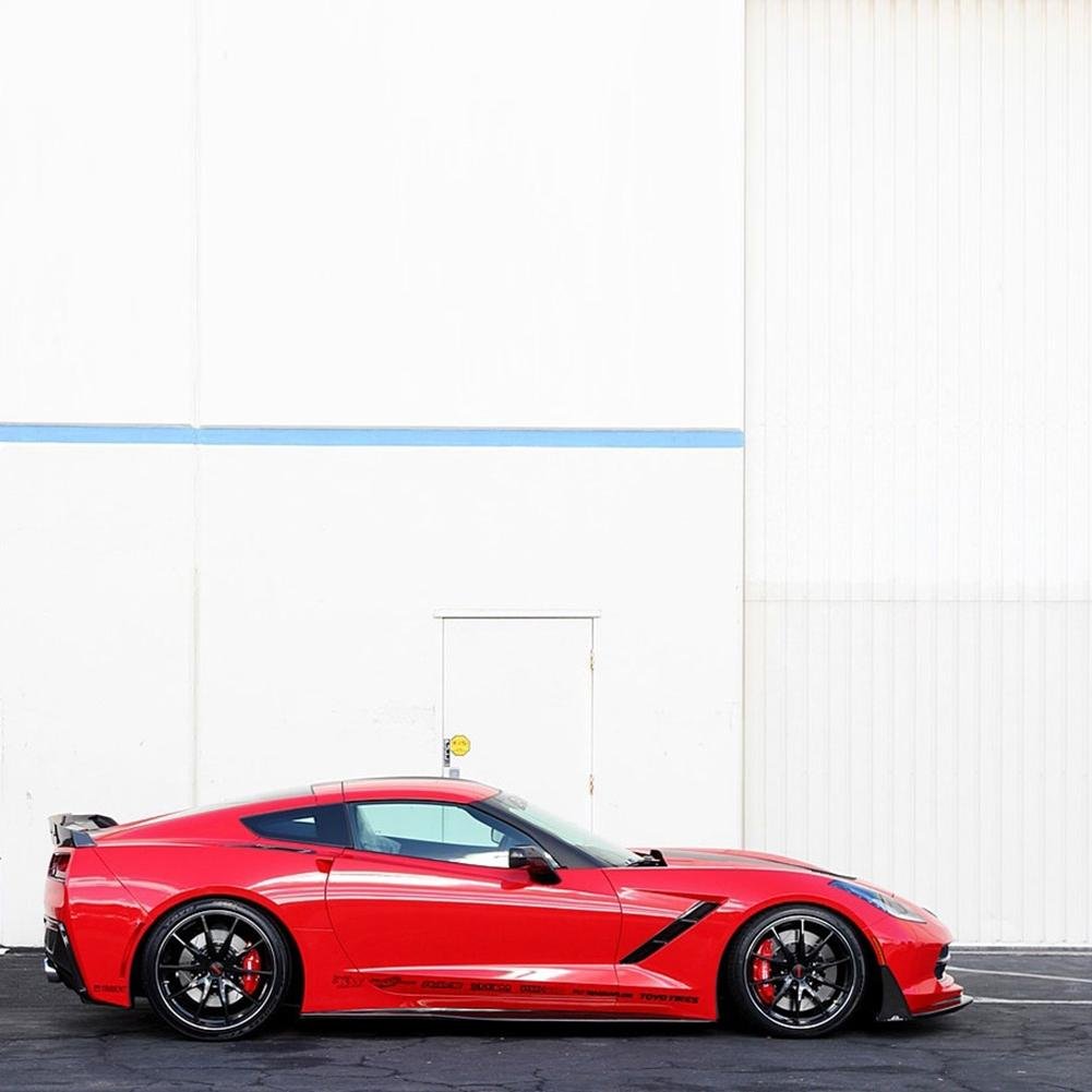 Corvette APR Performance Rear Deck Spoiler with Adjustable Wicker Bill - Carbon Fiber : C7 Stingray