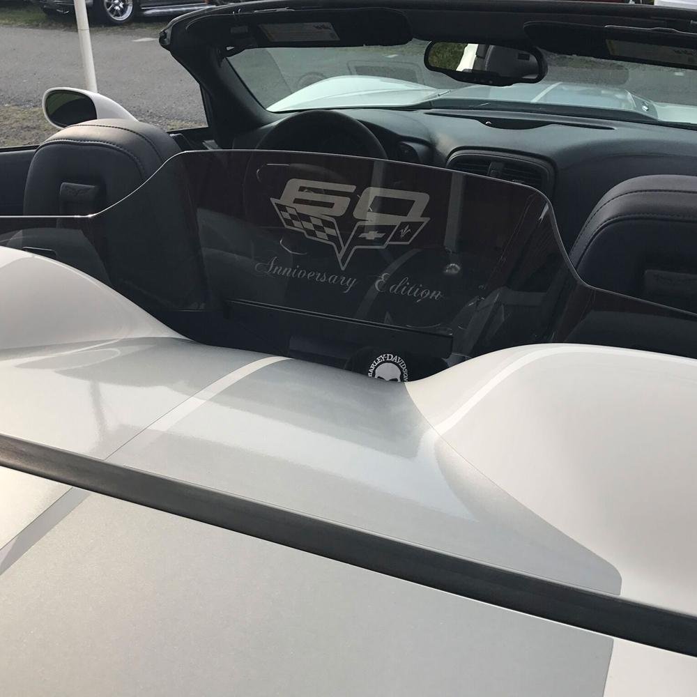 Corvette WindRestrictor® Illuminated Windscreen - Convertible : 2005-13 C6, Z06, Grand Sport, ZR1