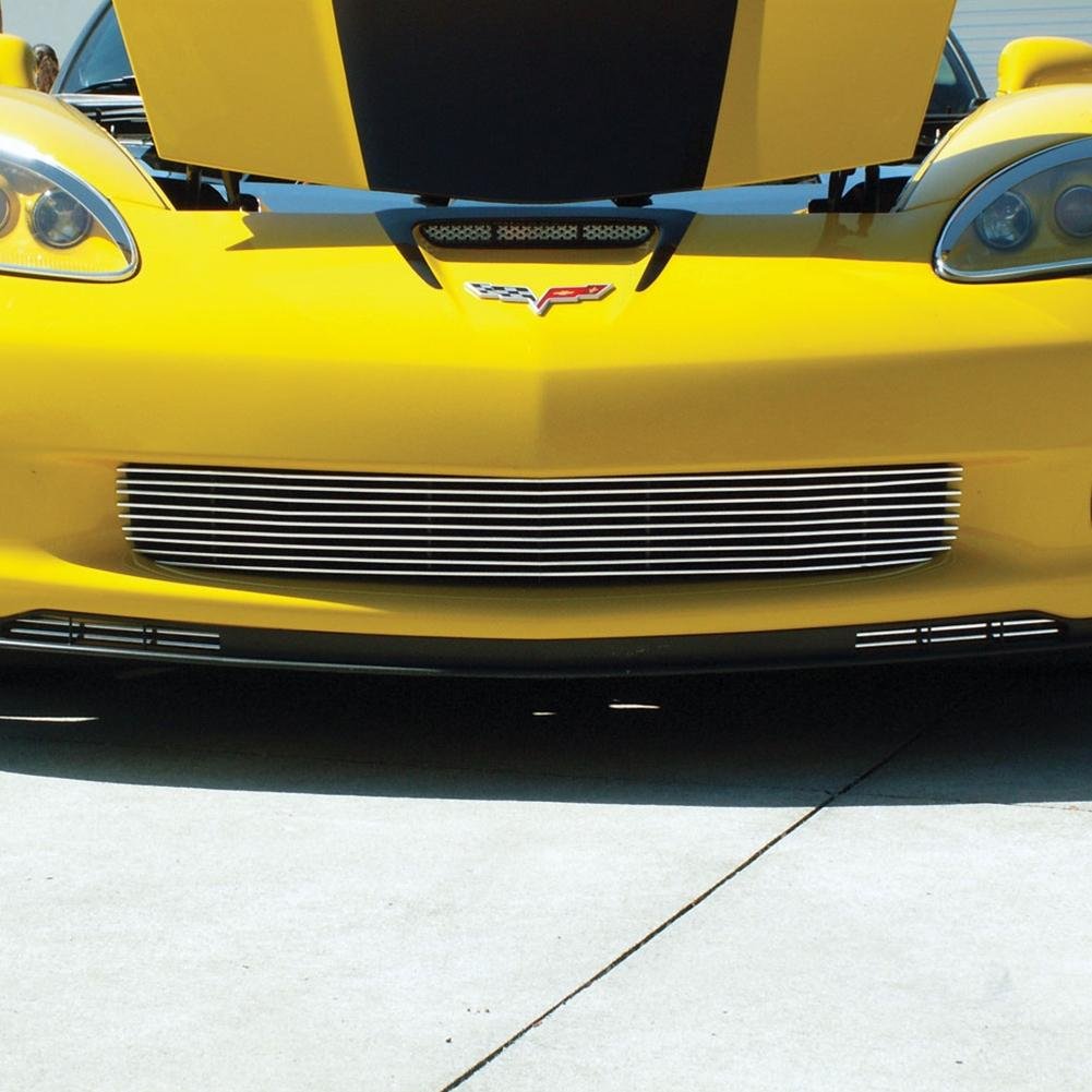 Corvette Front Grille - Polished Billet Aluminum : 2006-2013 Z06, Grand Sport & ZR1