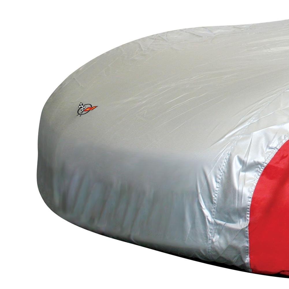 Corvette Car Cover - Two Tone C5 Embroidered Logo